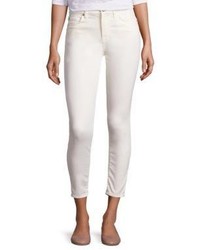 7 For All Mankind Sateen Skinny Ankle Jeans