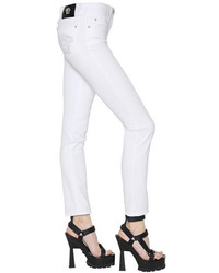 Versace Skinny Cotton Stretch Denim Jeans