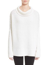Ayr Le Square Merino Wool Cowl Neck Sweater