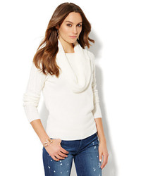 Cowl Neck Sweater Solid