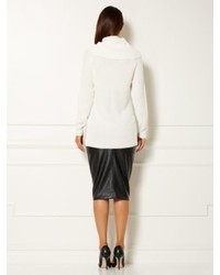 Eva Des Collection Everly Cowl Neck Tunic Sweater, $59
