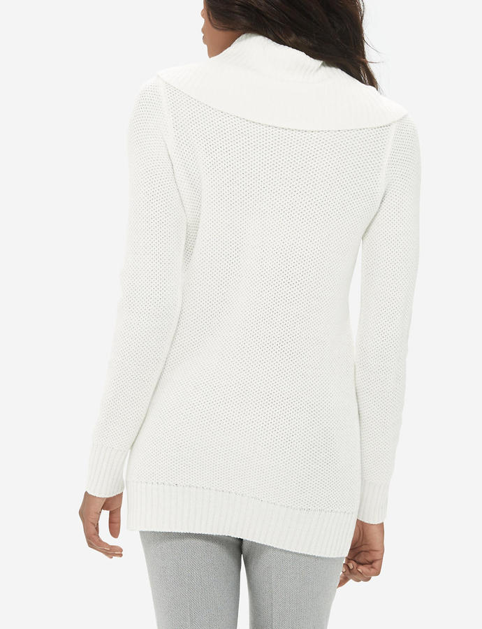 The Limited Textured Cowl Neck Tunic, $59 | The Limited | Lookastic