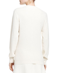 The Row Alden Long Sleeve Knit Top