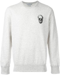 Alexander McQueen Cross Stitch Skull Sweatshirt