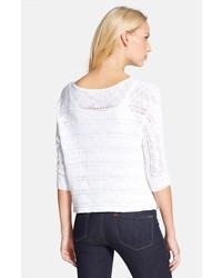 Eileen Fisher Bateau Neck Organic Cotton Sweater
