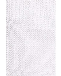 Eileen Fisher Boxy Bateau Neck Organic Linen Knit Top