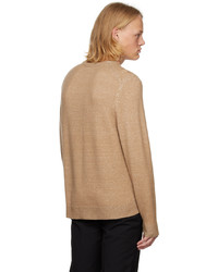 Theory Brown Hilles Sweater