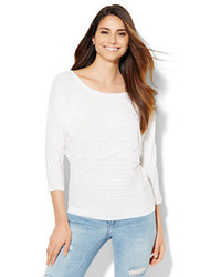 Cable Knit Dolman Pullover