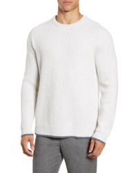 Nordstrom Signature Cashmere Shaker Stitch Crewneck Sweater