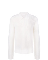 Helmut Lang Chunky Knit Polo Jumper