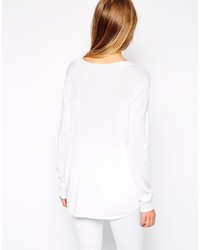 Asos Collection Drape Front Sweater