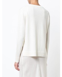 Organic by John Patrick Cropped Crew Neck Pullover