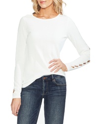 Vince Camuto Cutout Sleeve Sweater