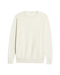Jack Victor Elm Textured Sweater In White At Nordstrom