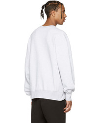 Yeezy Grey Boxy Crewneck Sweatshirt