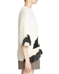 3.1 Phillip Lim Hand Knit Wool Blend Sweater