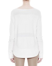 Helmut Lang Textured Inlay Pullover