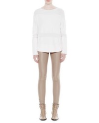 Helmut Lang Textured Inlay Pullover