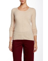 In Cashmere Basic Long Sleeve Cashmere Pullover