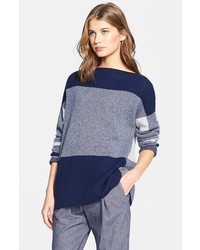 Vince Intarsia Colorblock Sweater