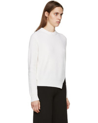 Proenza Schouler Ivory Asymmetric Sweater