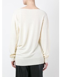 MM6 MAISON MARGIELA Knitted Cut Out Sweater