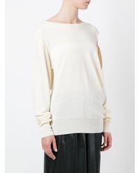 MM6 MAISON MARGIELA Knitted Cut Out Sweater