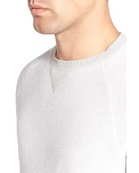 Vince Lux Lounge Crewneck Wool Cashmere Sweater