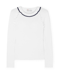 REDVALENTINO Med Ribbed Cotton Sweater