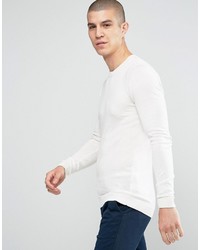 Asos Muscle Fit Crew Neck Sweater