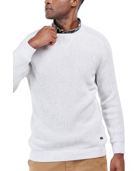 Barbour Oakum Cotton Thermal Sweater In Off White At Nordstrom