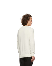 BOSS Off White Ambotrevo Sweater