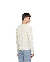 Prada Off White Cashmere Sweater