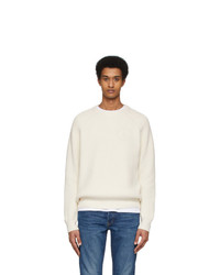 RE/DONE Off White Fisherman Sweater