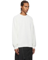 Y-3 Off White Knit Crew Sweater