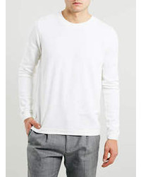 Topman Off White Knitted Sweater