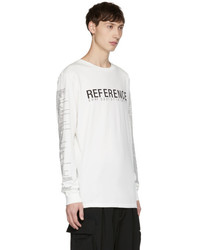 Yang Li Off White Long Sleeve Samizdat Reference T Shirt