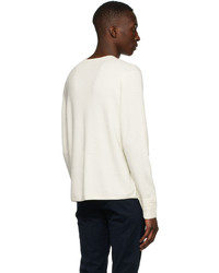 rag & bone Off White Wool Collin Sweater