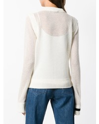 Calvin Klein 205W39nyc Open Knit Sweater