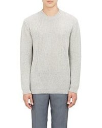 Lanvin Open Knit Sweater White