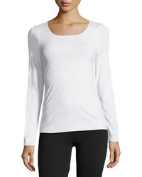 Wolford Pure Long Sleeve Pullover Top