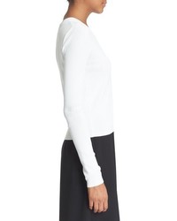DKNY Ribbed Crop Pullover