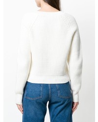 Chloé Ribbed Crop Sweater