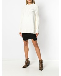 Paco Rabanne Ribbed Design Sweater