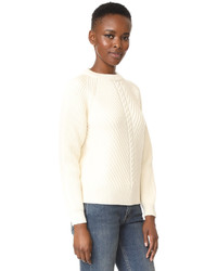 Belstaff Shandi Clean Merino Wool Cable Sweater