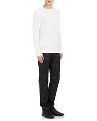 Helmut Lang Stockinette Sweater White