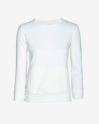 Norma Kamali Sweats By Pocket Sweatshirt White