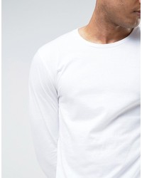 Asos Tall Longline Long Sleeve T Shirt With Crew Neck