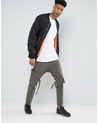 Asos Tall Longline Long Sleeve T Shirt With Crew Neck