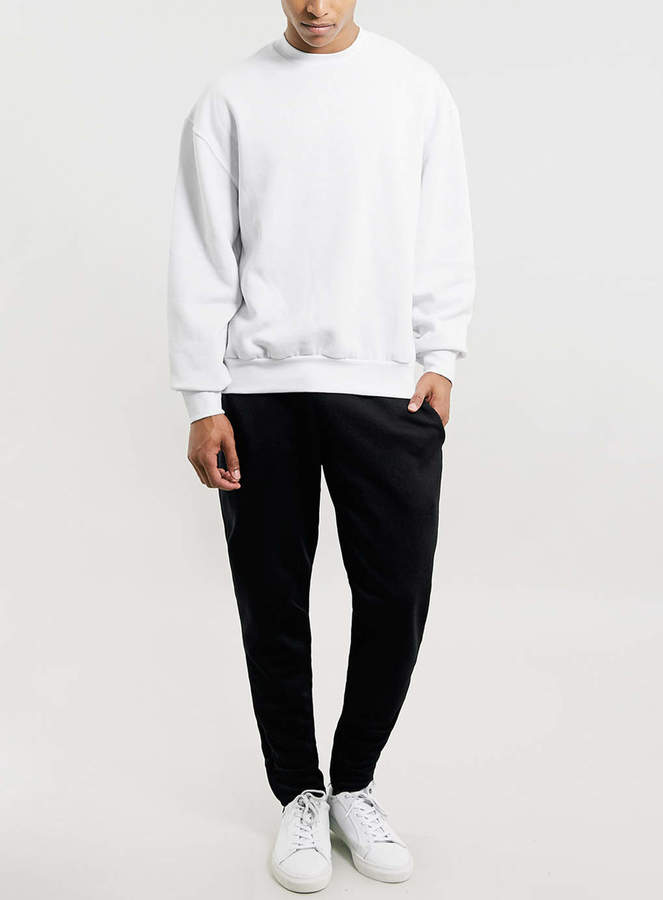 Topman Off White Vintage Oversize Sweatshirt, $40 | Topman | Lookastic